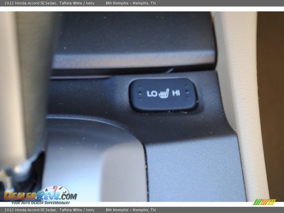 2012 Honda Accord SE Sedan Taffeta White / Ivory Photo #17