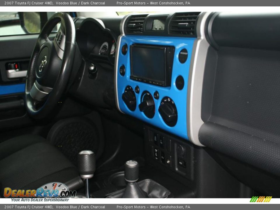 2007 Toyota FJ Cruiser 4WD Voodoo Blue / Dark Charcoal Photo #22