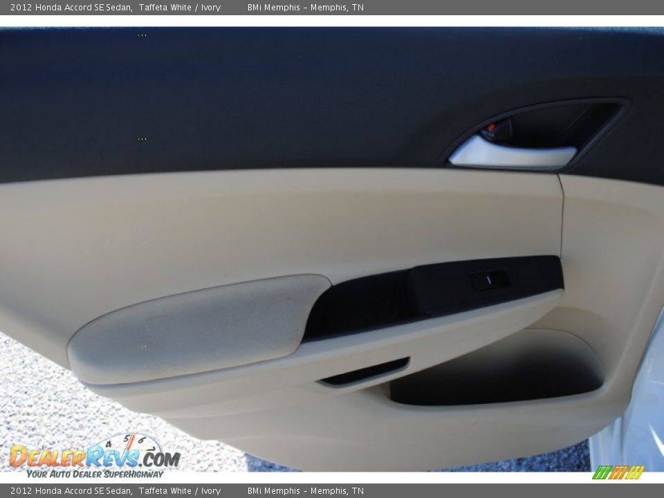 2012 Honda Accord SE Sedan Taffeta White / Ivory Photo #19