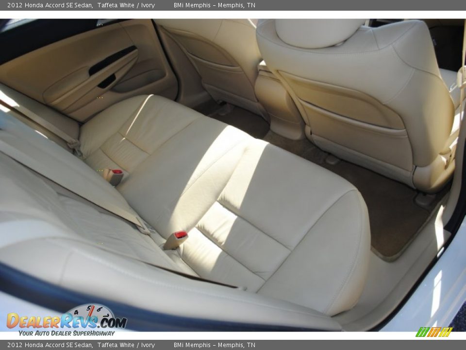 2012 Honda Accord SE Sedan Taffeta White / Ivory Photo #22