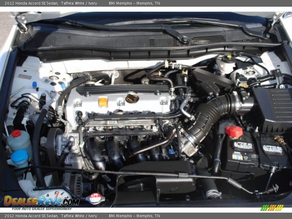 2012 Honda Accord SE Sedan Taffeta White / Ivory Photo #26