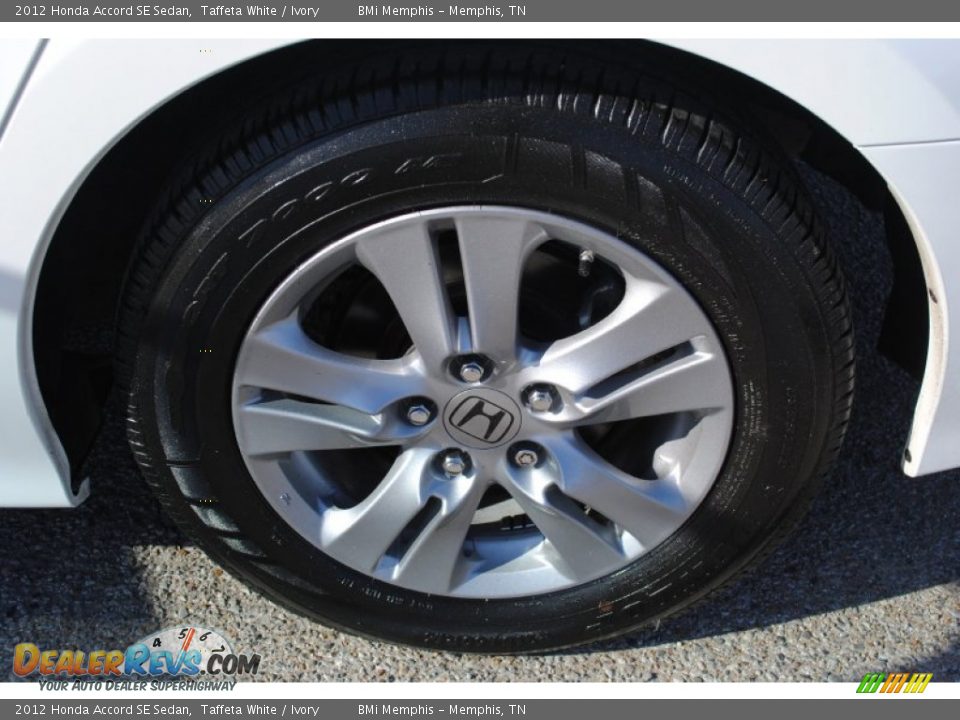 2012 Honda Accord SE Sedan Taffeta White / Ivory Photo #28