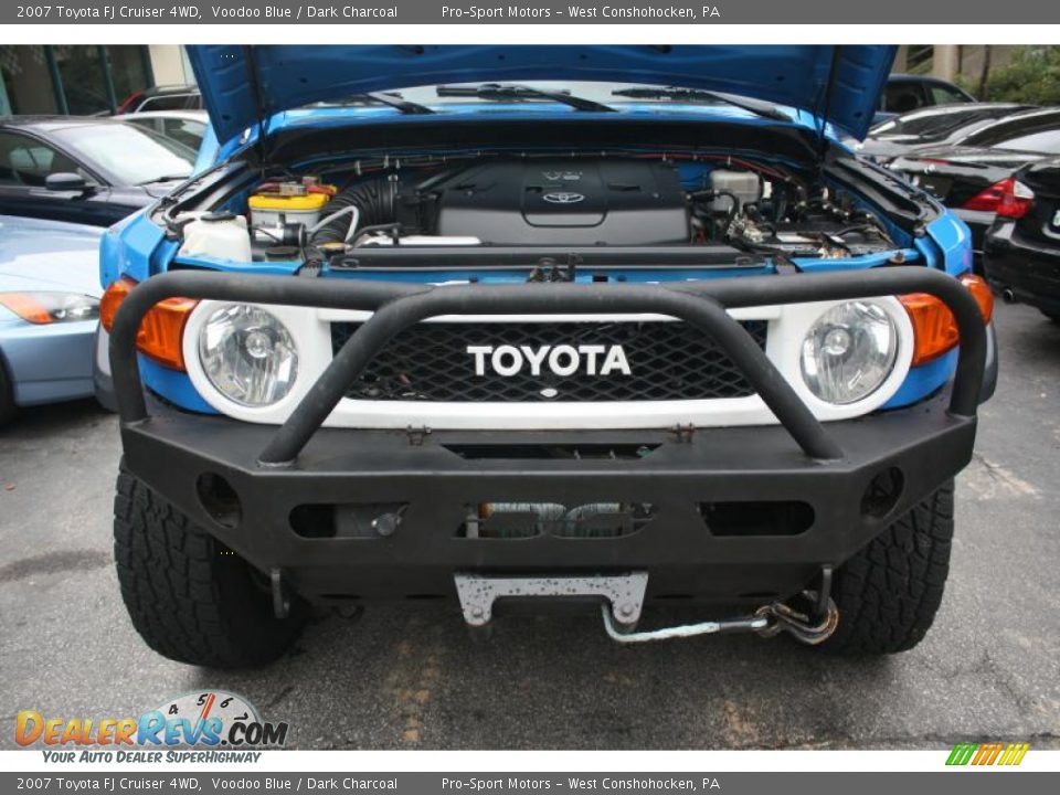 2007 Toyota FJ Cruiser 4WD Voodoo Blue / Dark Charcoal Photo #33