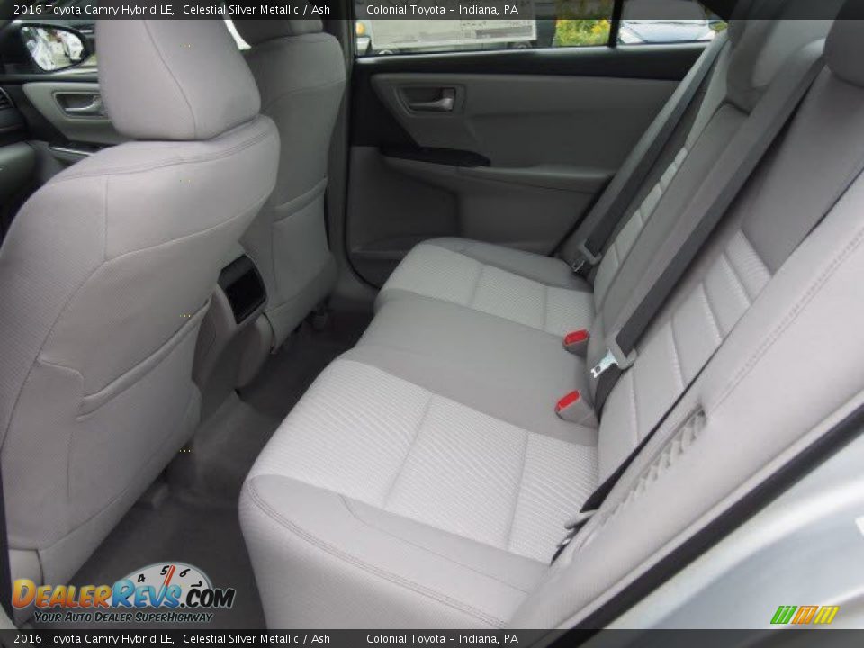 Rear Seat of 2016 Toyota Camry Hybrid LE Photo #5