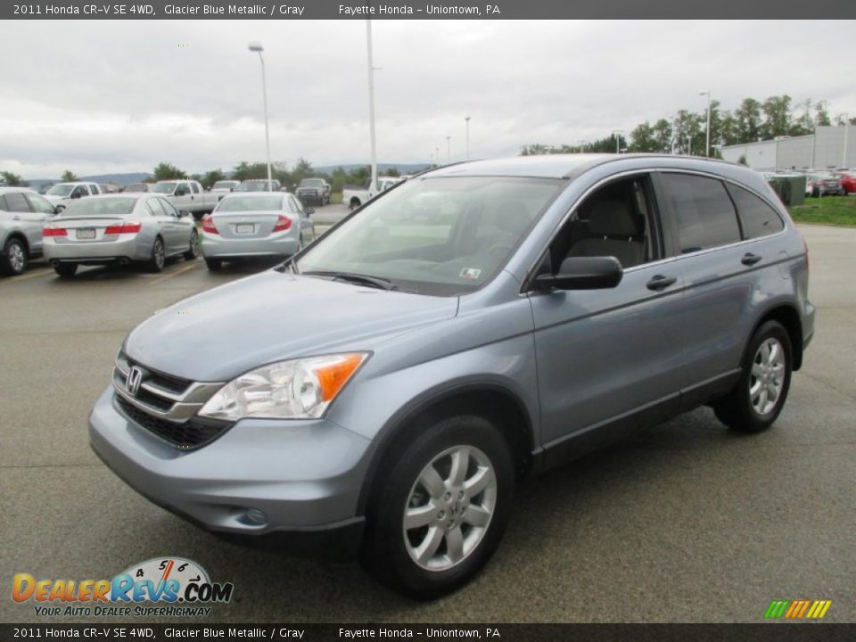 Front 3/4 View of 2011 Honda CR-V SE 4WD Photo #5