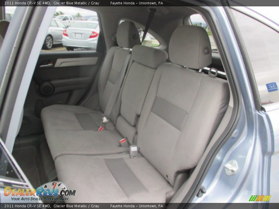 2011 Honda CR-V SE 4WD Glacier Blue Metallic / Gray Photo #8