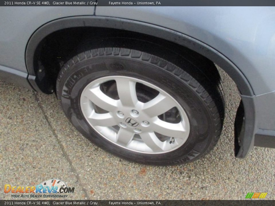 2011 Honda CR-V SE 4WD Glacier Blue Metallic / Gray Photo #16