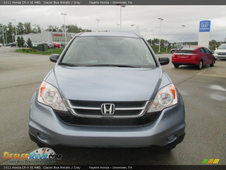 2011 Honda CR-V SE 4WD Glacier Blue Metallic / Gray Photo #19