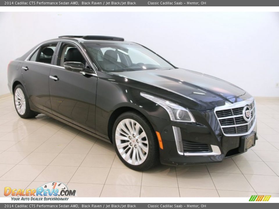 Front 3/4 View of 2014 Cadillac CTS Performance Sedan AWD Photo #1