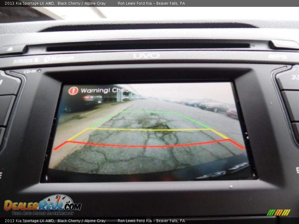 2013 Kia Sportage LX AWD Black Cherry / Alpine Gray Photo #18