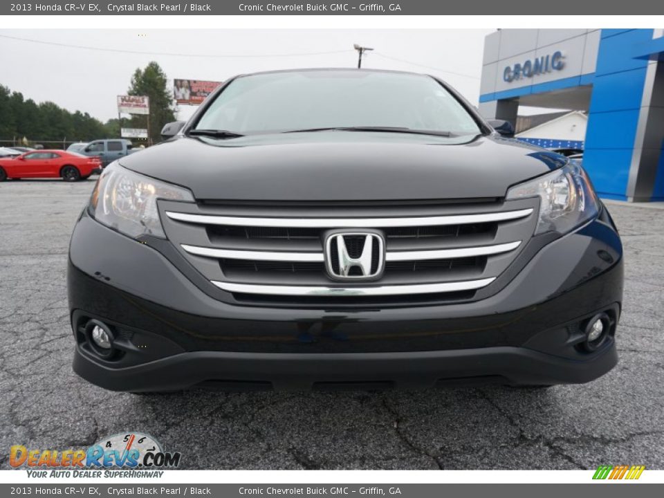 2013 Honda CR-V EX Crystal Black Pearl / Black Photo #2
