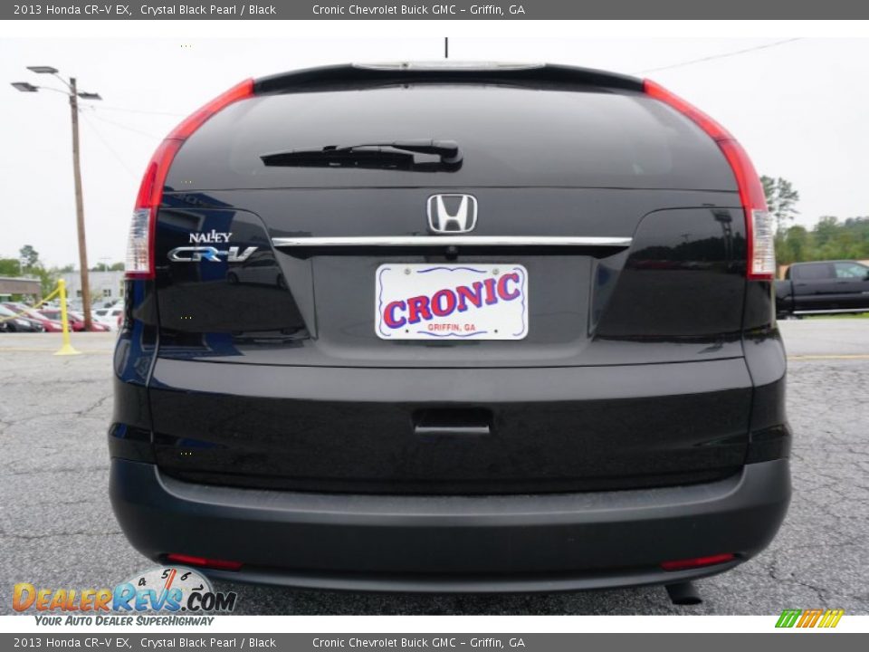 2013 Honda CR-V EX Crystal Black Pearl / Black Photo #6