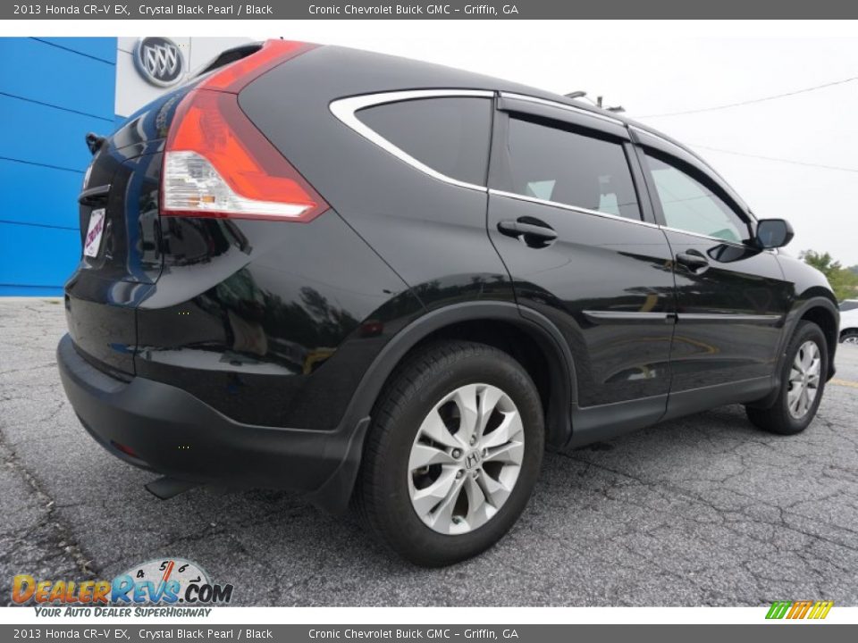 2013 Honda CR-V EX Crystal Black Pearl / Black Photo #7