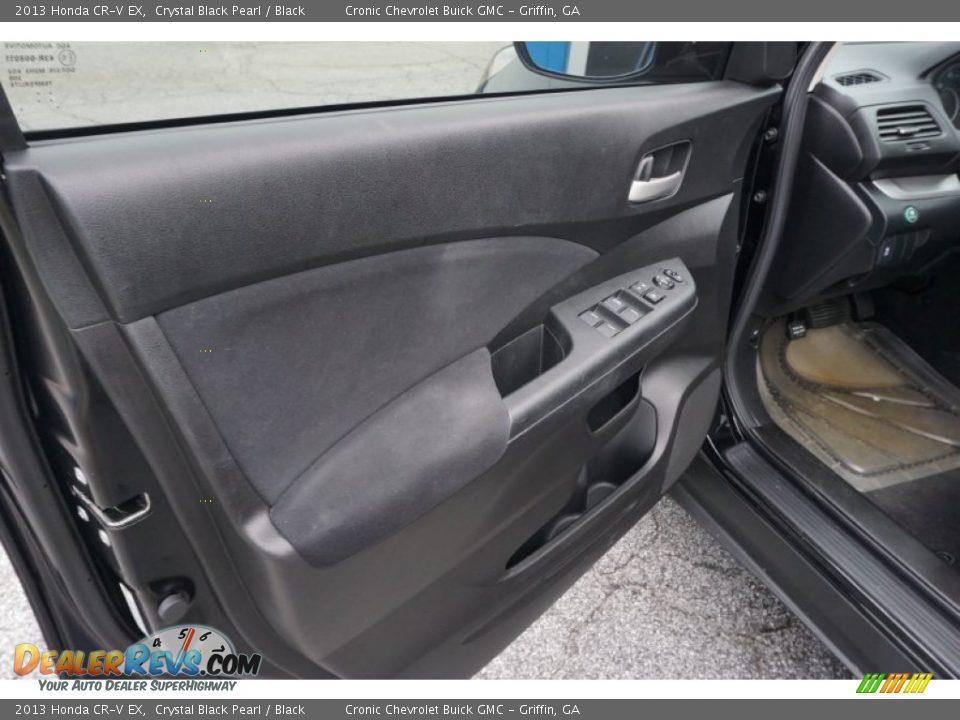 2013 Honda CR-V EX Crystal Black Pearl / Black Photo #12
