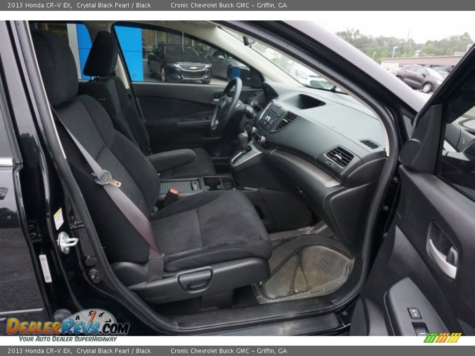 2013 Honda CR-V EX Crystal Black Pearl / Black Photo #17