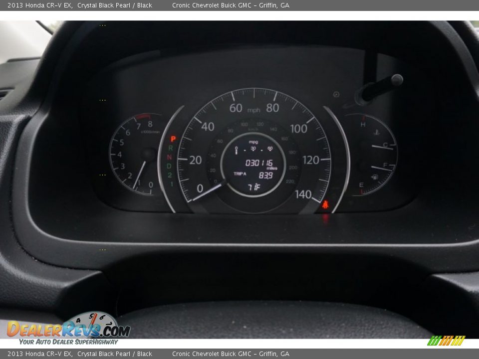2013 Honda CR-V EX Crystal Black Pearl / Black Photo #20