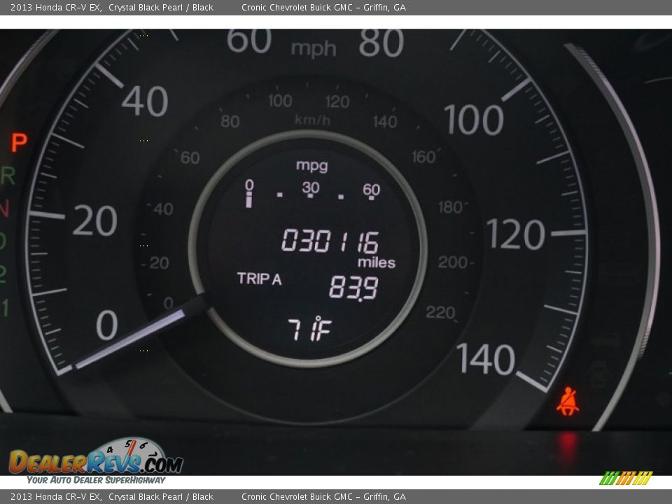 2013 Honda CR-V EX Crystal Black Pearl / Black Photo #23