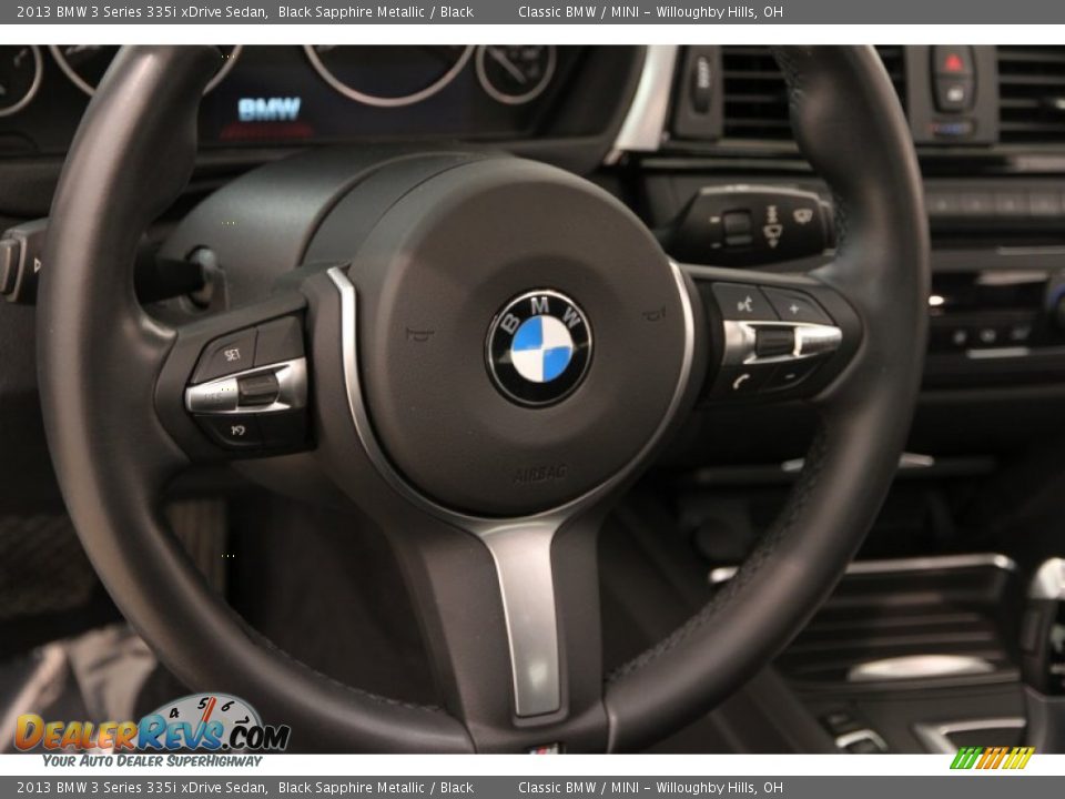 2013 BMW 3 Series 335i xDrive Sedan Black Sapphire Metallic / Black Photo #6