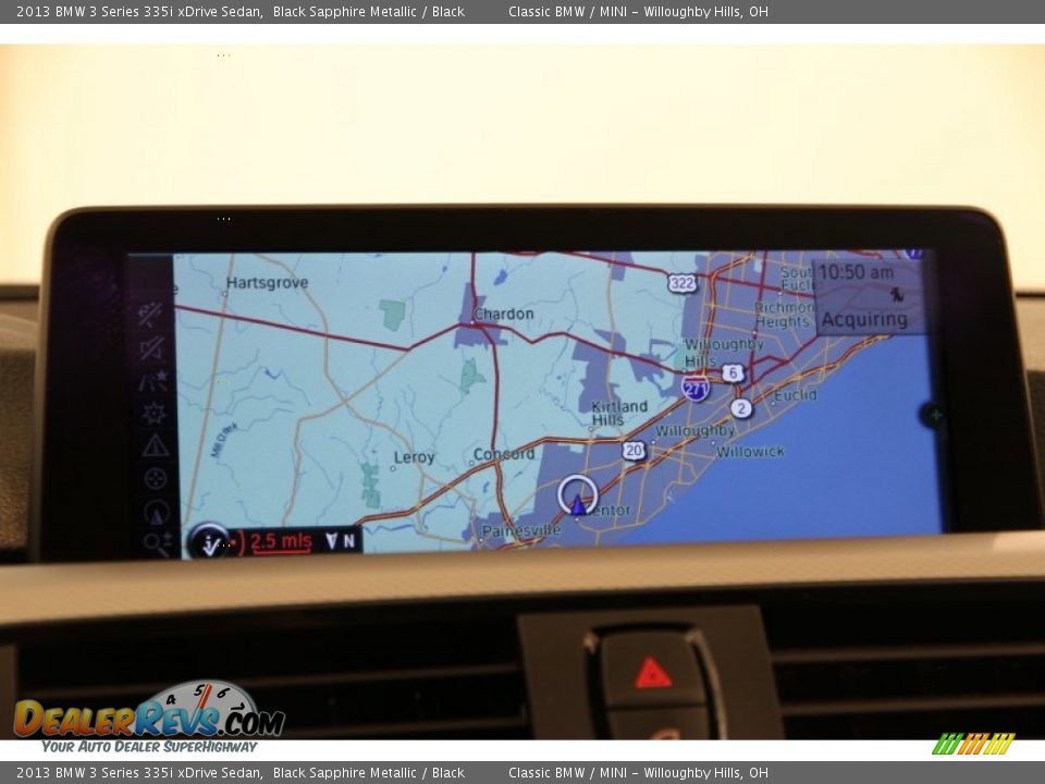 2013 BMW 3 Series 335i xDrive Sedan Black Sapphire Metallic / Black Photo #13