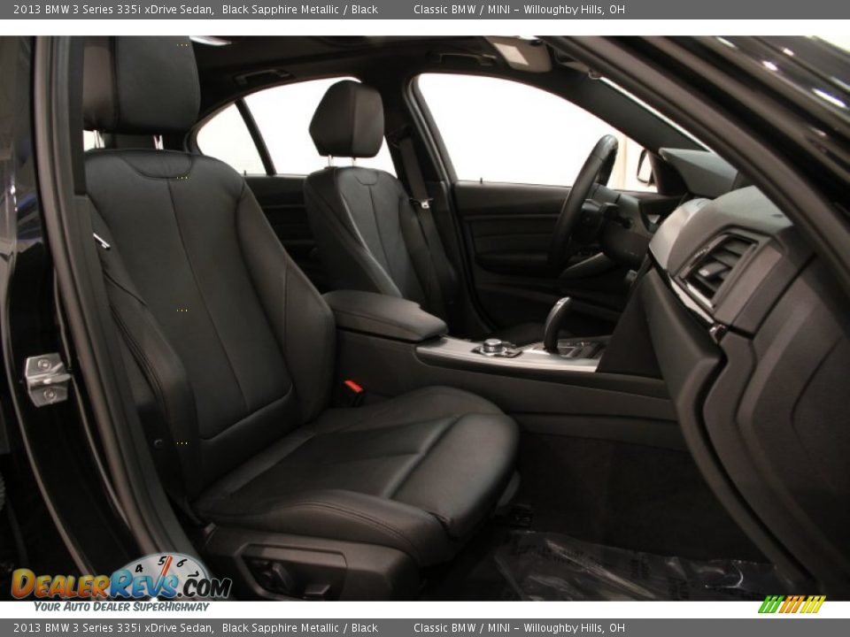 2013 BMW 3 Series 335i xDrive Sedan Black Sapphire Metallic / Black Photo #16