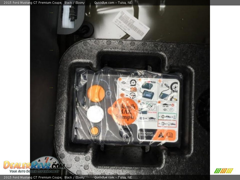 2015 Ford Mustang GT Premium Coupe Black / Ebony Photo #5