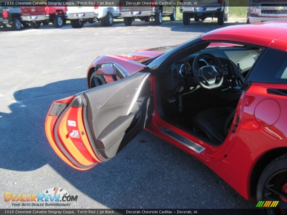 2016 Chevrolet Corvette Stingray Coupe Torch Red / Jet Black Photo #2