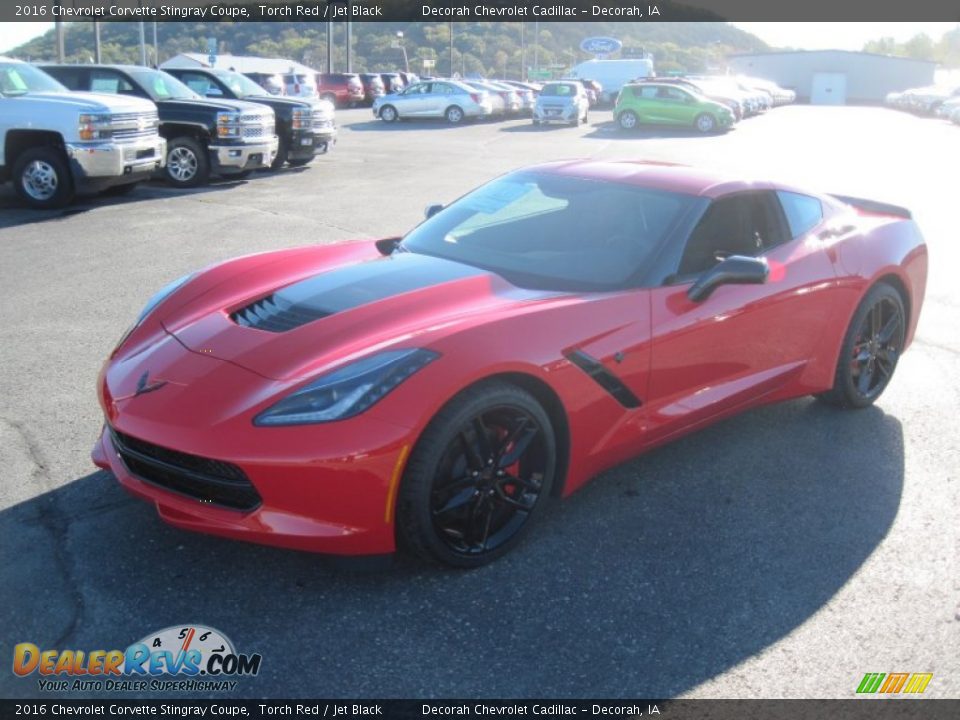 2016 Chevrolet Corvette Stingray Coupe Torch Red / Jet Black Photo #3
