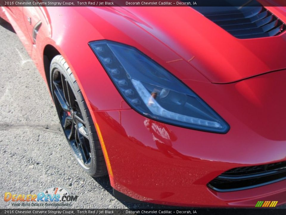 2016 Chevrolet Corvette Stingray Coupe Torch Red / Jet Black Photo #5