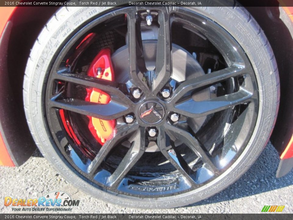 2016 Chevrolet Corvette Stingray Coupe Torch Red / Jet Black Photo #8