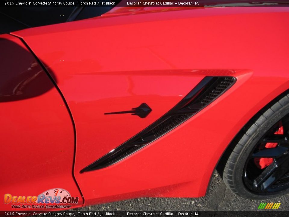 2016 Chevrolet Corvette Stingray Coupe Torch Red / Jet Black Photo #9