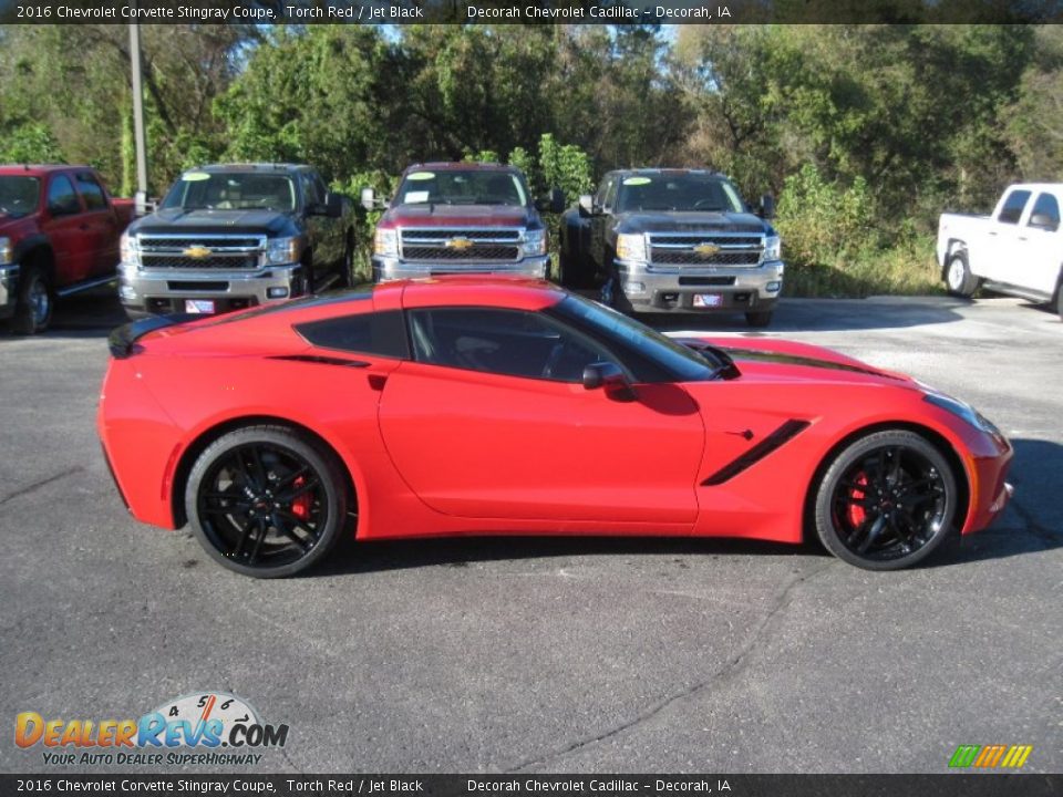 2016 Chevrolet Corvette Stingray Coupe Torch Red / Jet Black Photo #10