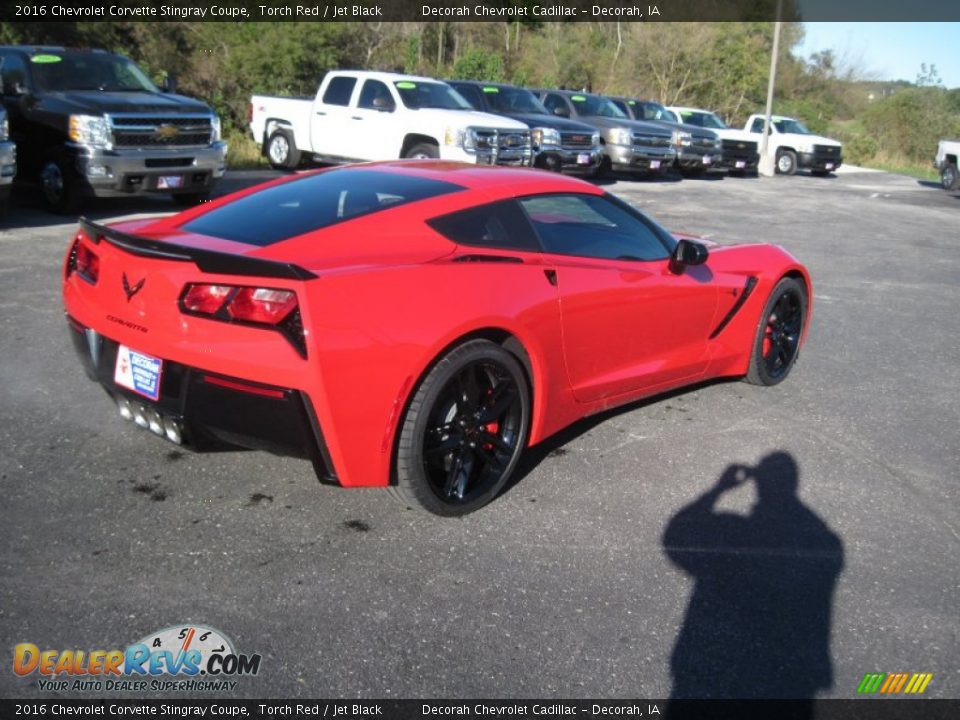 2016 Chevrolet Corvette Stingray Coupe Torch Red / Jet Black Photo #12