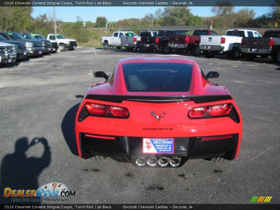 2016 Chevrolet Corvette Stingray Coupe Torch Red / Jet Black Photo #14