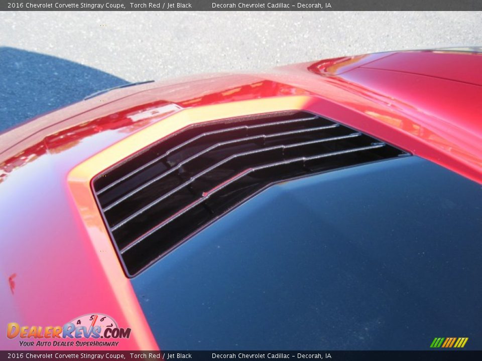 2016 Chevrolet Corvette Stingray Coupe Torch Red / Jet Black Photo #16