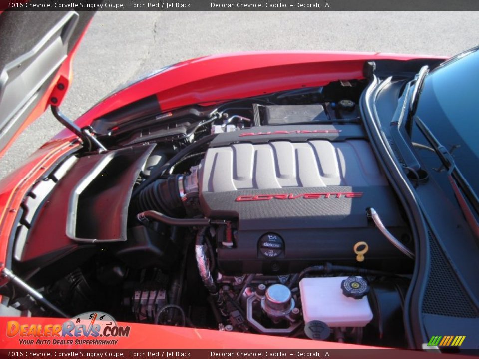 2016 Chevrolet Corvette Stingray Coupe Torch Red / Jet Black Photo #17