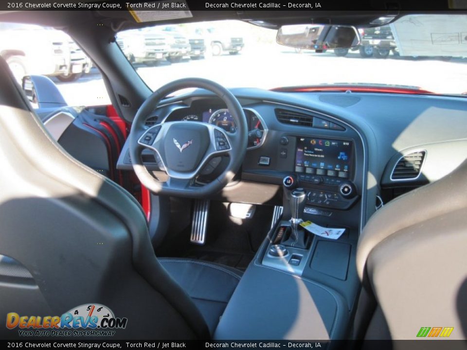 2016 Chevrolet Corvette Stingray Coupe Torch Red / Jet Black Photo #25