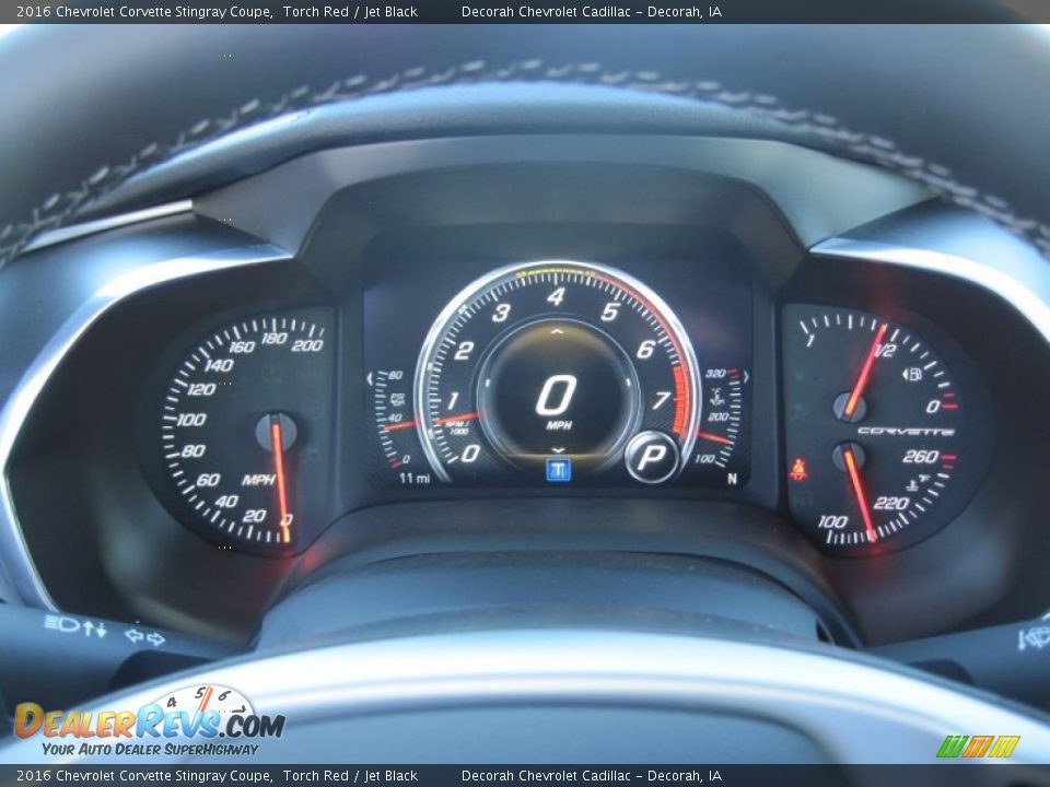 2016 Chevrolet Corvette Stingray Coupe Torch Red / Jet Black Photo #26
