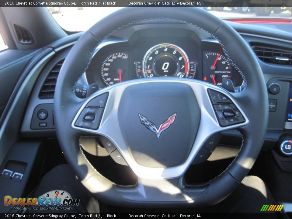 2016 Chevrolet Corvette Stingray Coupe Torch Red / Jet Black Photo #28