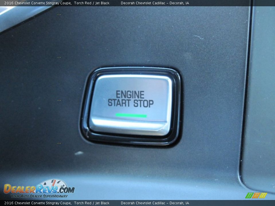 2016 Chevrolet Corvette Stingray Coupe Torch Red / Jet Black Photo #33