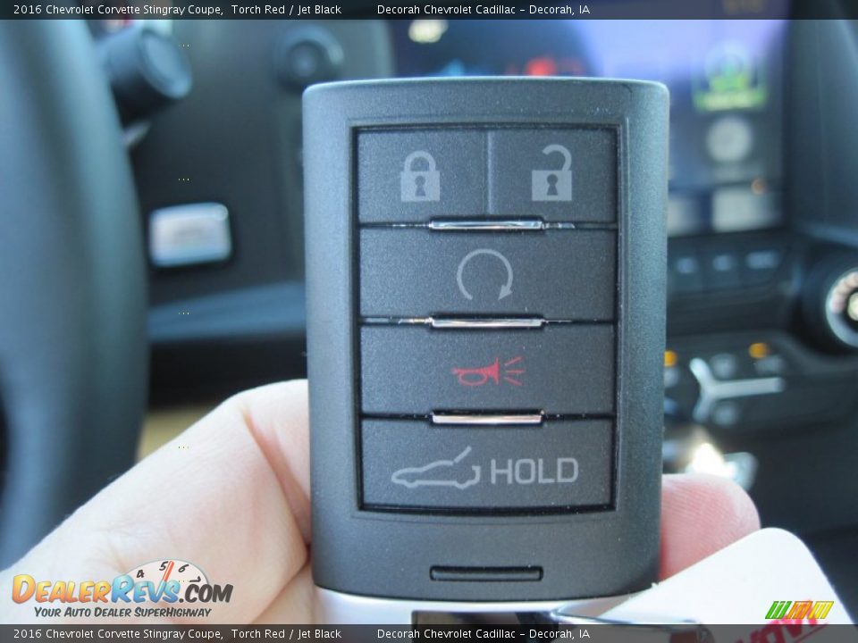 2016 Chevrolet Corvette Stingray Coupe Torch Red / Jet Black Photo #34