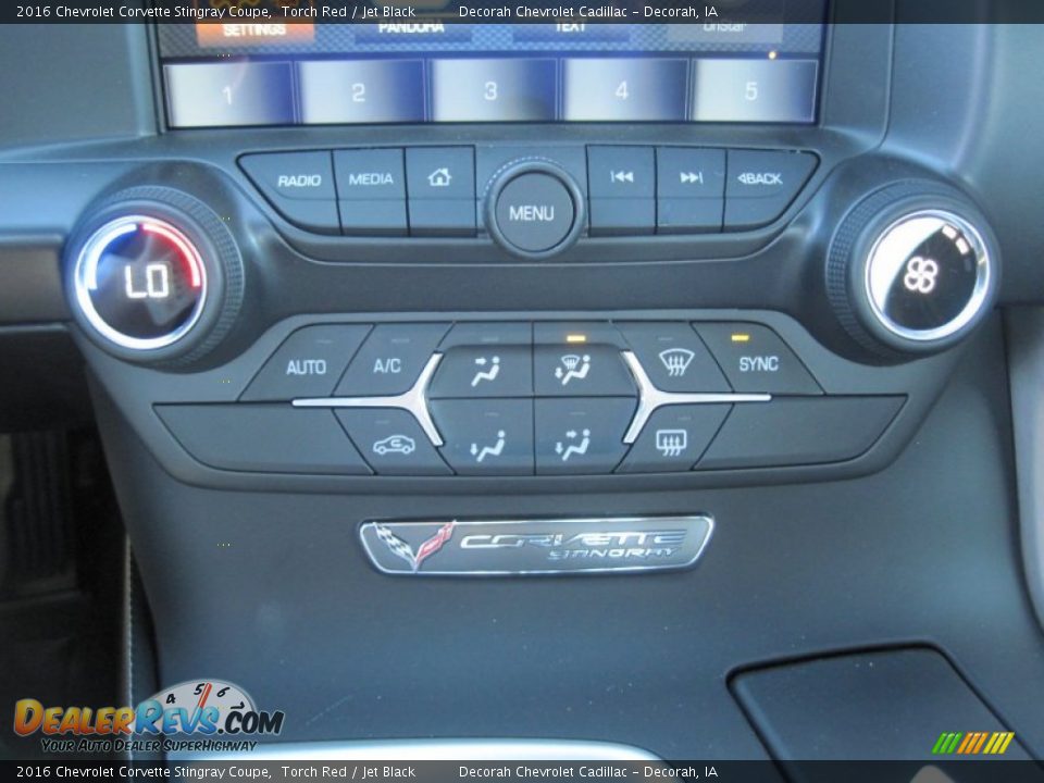 2016 Chevrolet Corvette Stingray Coupe Torch Red / Jet Black Photo #35