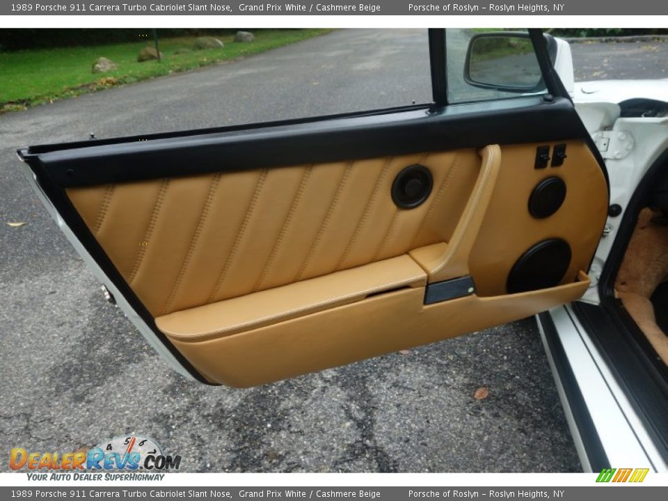 Door Panel of 1989 Porsche 911 Carrera Turbo Cabriolet Slant Nose Photo #13