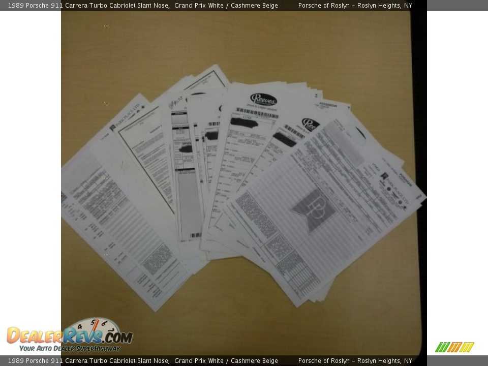 1989 Porsche 911 Carrera Turbo Cabriolet Slant Nose Grand Prix White / Cashmere Beige Photo #31