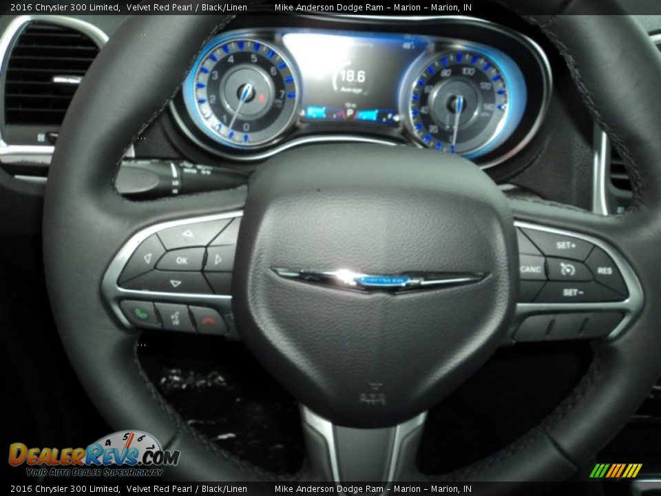 2016 Chrysler 300 Limited Steering Wheel Photo #7