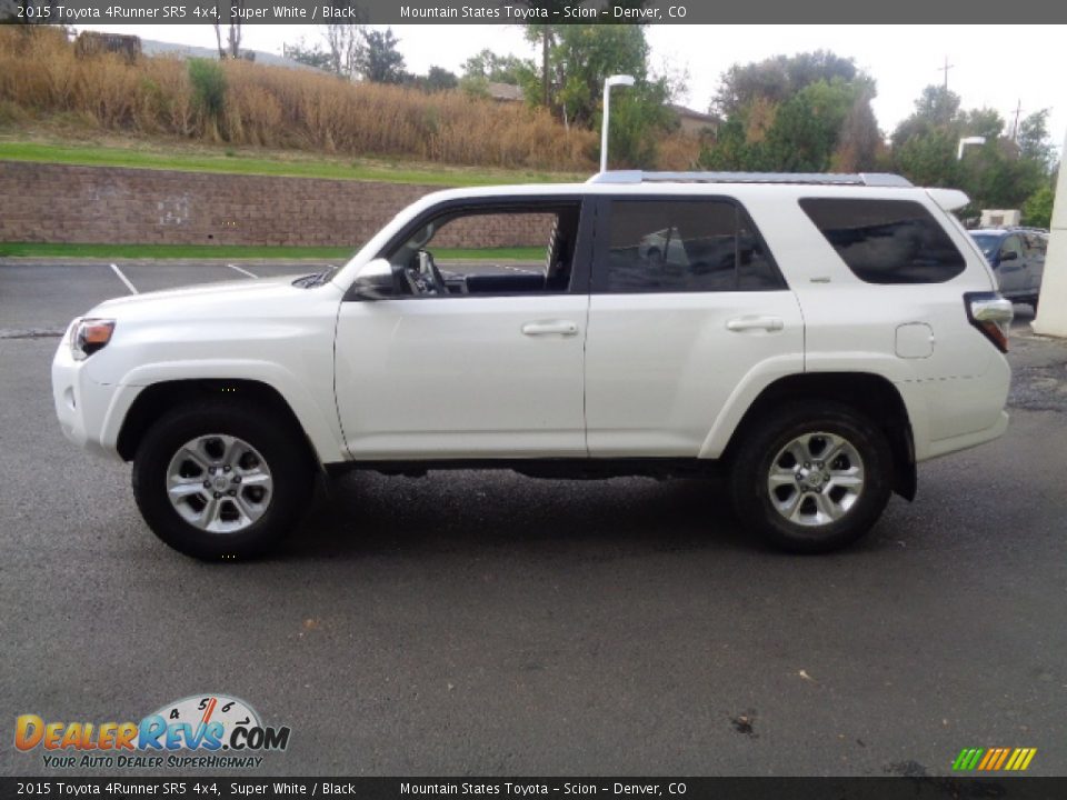 2015 Toyota 4Runner SR5 4x4 Super White / Black Photo #4