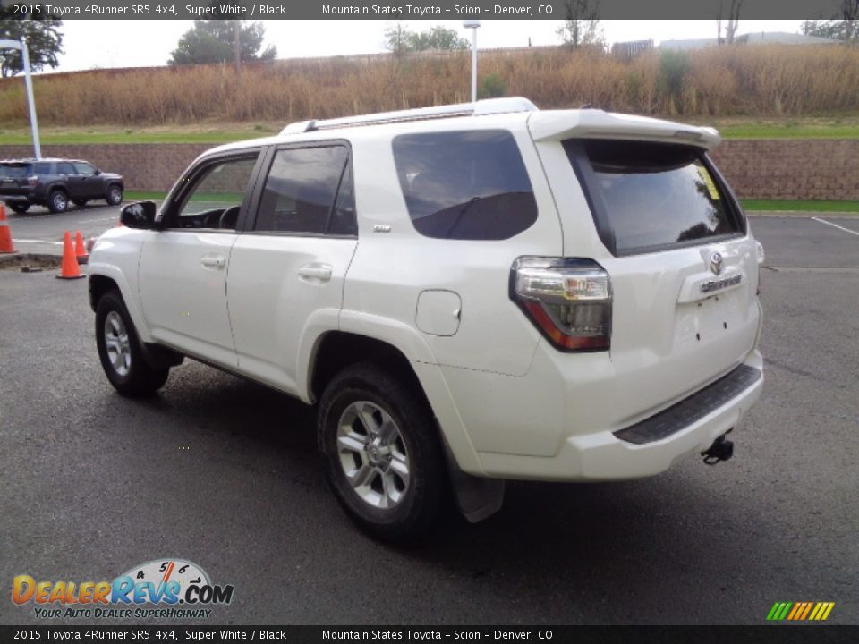 2015 Toyota 4Runner SR5 4x4 Super White / Black Photo #5
