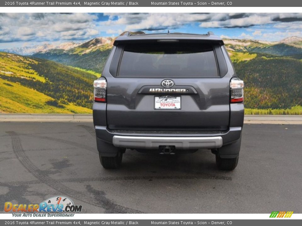 2016 Toyota 4Runner Trail Premium 4x4 Magnetic Gray Metallic / Black Photo #4