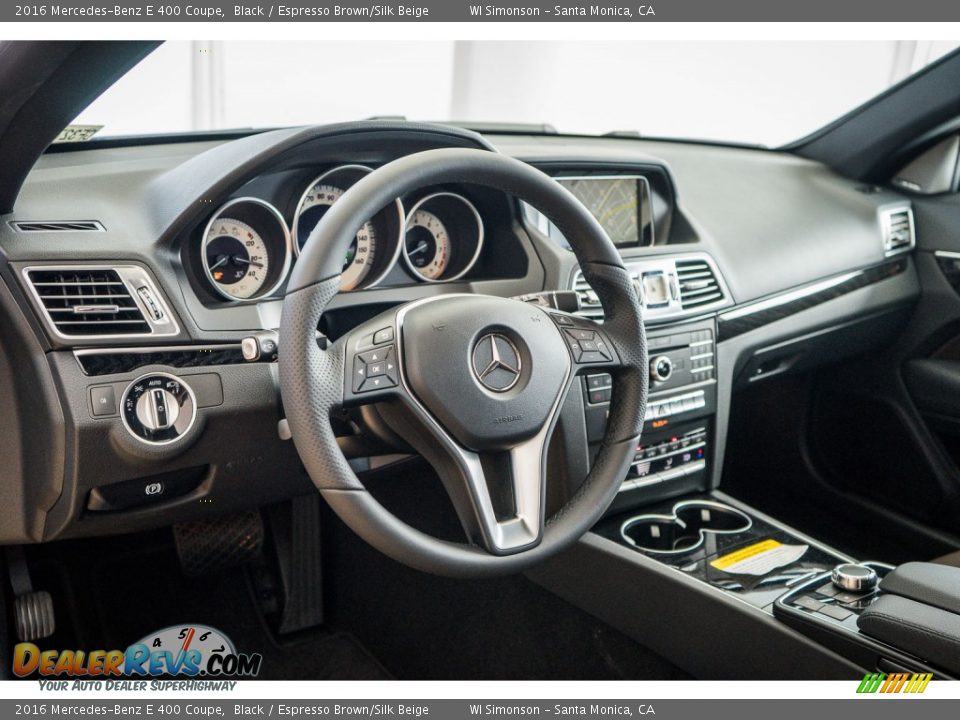 Dashboard of 2016 Mercedes-Benz E 400 Coupe Photo #6