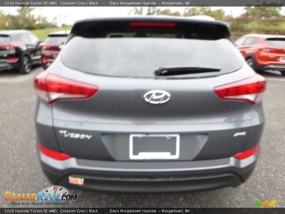 2016 Hyundai Tucson SE AWD Coliseum Grey / Black Photo #8