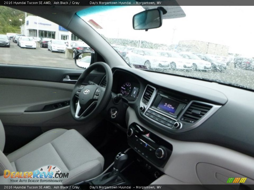 2016 Hyundai Tucson SE AWD Ash Black / Gray Photo #5
